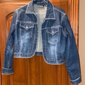 Cropped Jean jacket